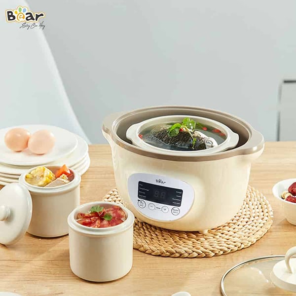 Nồi nấu chậm Bear được nhiều người dùng săn đón bởi chất lượng vượt trội