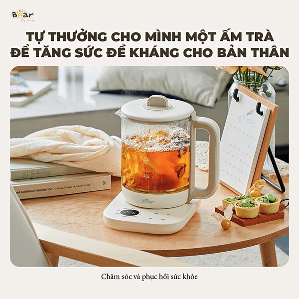 Ủ trà bằng bình pha trà giúp giữ được hương vị và trà ngon hơn